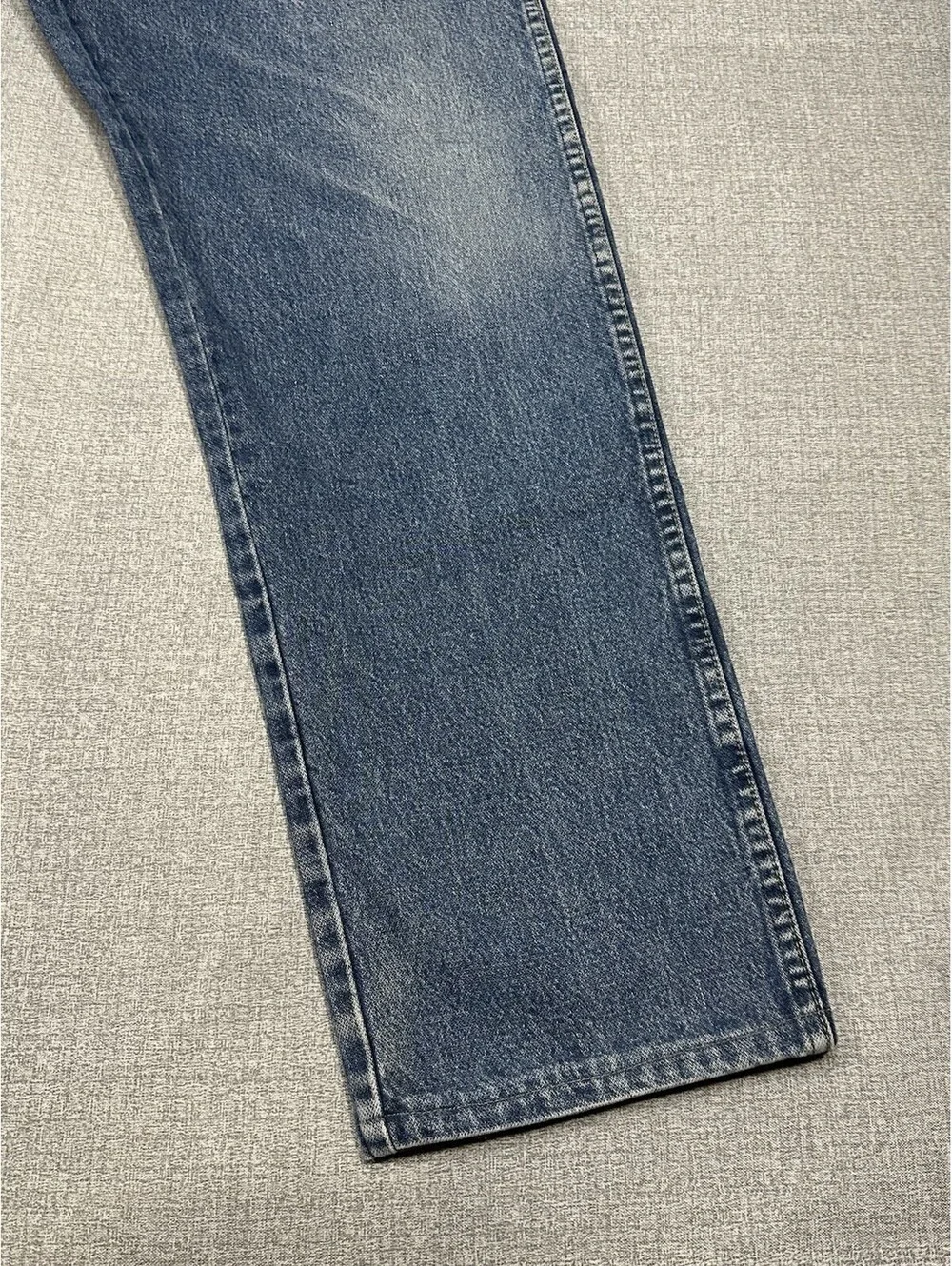 Wrangler George 37x31 Strait Jeans Cowboy Cut Men Blue Denim Straight Leg